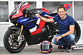 Bradl.jpeg       -  Motorradrennfahrer Stefan Bradl  wird nicht auf dem Sachsenring starten, sondern eine Woche später in Assen.