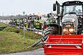 Am kommenden Montag protestieren auch in Würzburg Landwirtinnen und Landwirte gegen die Sparpolitik der Bundesregierung. Wie auf diesem Archivbild aus Würzburg 2021 werden sie mit ihren Traktoren unterwegs sein.