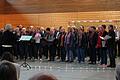 Der Frauenchor Offener Singtreff Tauberbischofsheim beim offenen Singen zum Tag der Deutschen Einheit.&nbsp;