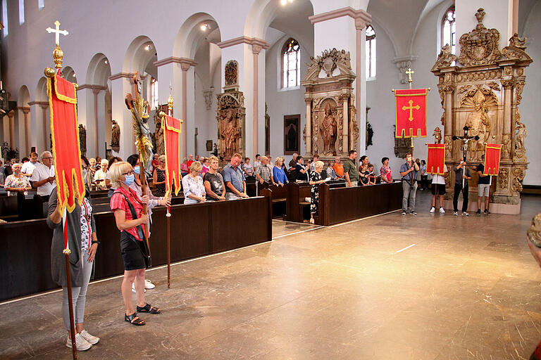Die traditionelle Abschlussfeier der Kreuzbergwallfahrt fand auch heuer im Dom statt. Die traditionelle Abschlussfeier der Kreuzbergwallfahrt fand auch heuer im Dom statt. 
