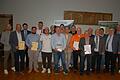 Auf dem Foto von links Sebastian Stöhr, Ehrenschiedsrichter Gerd Faulstich, stellv. GSO Thomas Habermann, Fabian Mellenthin, Matthias Petzold, Markus Mellenthin, Christian Pfister, Dieter Umhöfer, Leon Gottwald, Josef Brüger, Stefan Kümmeth, Gerhard Euring, Hubert Kaufmann, Michael Krauß, stellv. GSO Norbert Hemmerich, Walter Löhler, GSO Harald Schreiber und BSO Michael Walter.