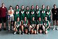 Mit diesem Team feierten die Basketballerinnen des SV Erlenbach in der Vorsaison die Meisterschaft in der Bezirksoberliga, wodurch sie den Aufstieg in die Bayernliga schafften: (vorne von links) Maria Meller, Melanie Väth, Katja Kempf, Carmen Fischer, Eva Juan Zapata (hinten von links) Maximilian Liebler, Stephanie Riedmann, Julia Riedmann, Emma Nicola, Eva Wiesmann, Vanessa Breitenbach, Nadine Schneider, Barbara Fischer, Lia Simons, Lukas Wiesmann (Trainer) und Alexander Liebler.