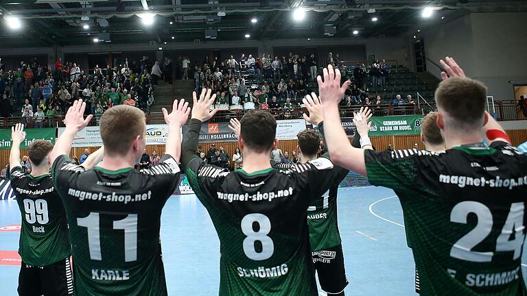 Die Drittliga-Handballer der Wölfe Würzburg hoffen im Heimspiel gegen Tabellenführer HSG Konstanz auf die Unterstützung ihrer Fans. Die Drittliga-Handballer der Wölfe Würzburg hoffen im Heimspiel gegen Tabellenführer HSG Konstanz auf die Unterstützung ihrer Fans. 