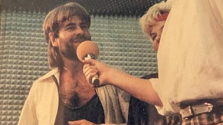 red gott       -  Bilder aus vergangenen Glanzzeiten: Uli Ulke im Interview mit Thomas Gottschalk…