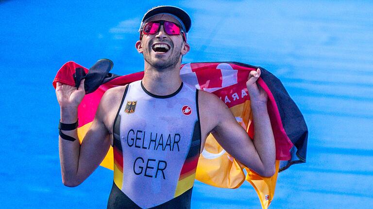Paralympics Paris 2024 - Triathlon       -  Max Gelhaar hat Silber im Triathlon gewonnen.