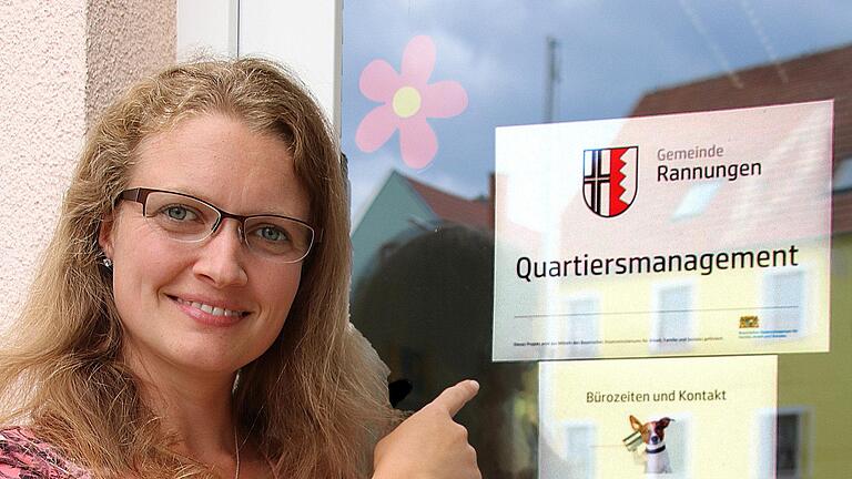 Nathalie Langer trat zum 1. Mai ihre Stelle als Quartiersmanagerin an. Sie ist im Rahmen eines staatlich geförderten Pilotprojektes für die Daseinsvorsorge in der Gemeinde Rannungen zuständig. Foto: Dieter Britz - Nathalie Langer trat zum 1. Mai ihre Stelle als Quartiersmanagerin an. Sie ist im Rahmen eines staatlich geförderten Pilotprojektes für die Daseinsvorsorge in der Gemeinde Rannungen zuständig. Foto: Dieter Britz Nathalie Langer trat zum 1. Mai ihre Stelle als Quartiersmanagerin an. Sie ist im Rahmen eines staatlich geförderten Pilotprojektes für die Daseinsvorsorge in der Gemeinde Rannungen zuständig. Foto: Dieter Britz - Nathalie Langer trat zum 1. Mai ihre Stelle als Quartiersmanagerin an. Sie ist im Rahmen eines staatlich geförderten Pilotprojektes für die Daseinsvorsorge in der Gemeinde Rannungen zuständig. Foto: Dieter Britz