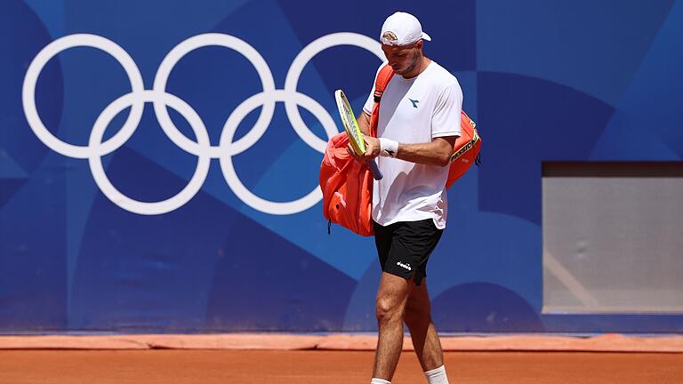 Paris 2024 - Vorbereitungen       -  Jan-Lennard Struff bedauert, dass er im Einzel bei den Sommerspielen nicht mehr antreten konnte.