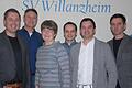 Timo Engelmann bleibt Vorsitzender des SV Willanzheim, wie auch seine Stellvertreter Doris Dorsch und Manuel Stöcker (vorne von links). Tobias Haupt verantwortet die Finanzen, Schriftführer sind Matthias Schmitt und Markus Stöcker (hinten von links).