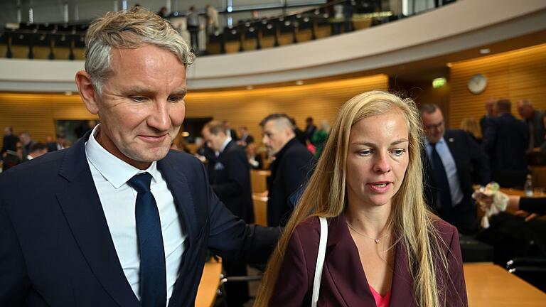 Konstituierende Sitzung des Thüringer Landtags       -  Die AfD-Kandidatin fiel bei der Präsidentenwahl durch