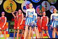 Die RKK-Youngsters zeigten ihren Showtanz als Basketballerinnen und Cheerleader.