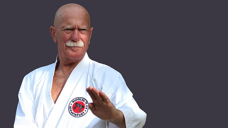 Ein Leben lang ein Kämpfer: Karateka Udo Hofer (Budokan Schweinfurt). Ein Leben lang ein Kämpfer: Karateka Udo Hofer (Budokan Schweinfurt).