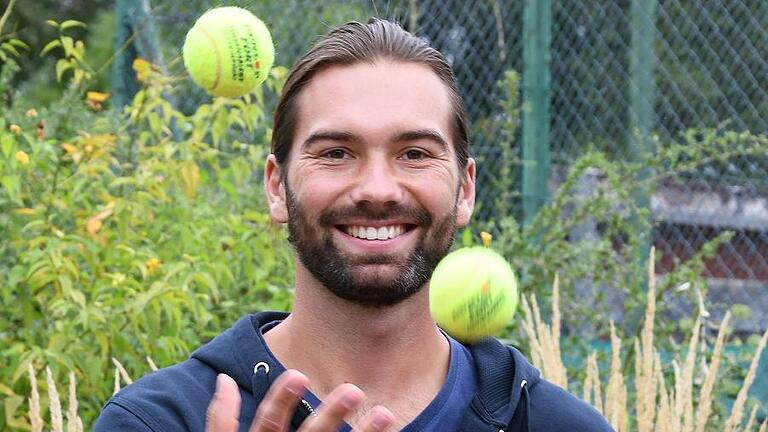Liebt die gelbe Filzkugel: Peter Torebko ist erstmals in Würzburg am Start.