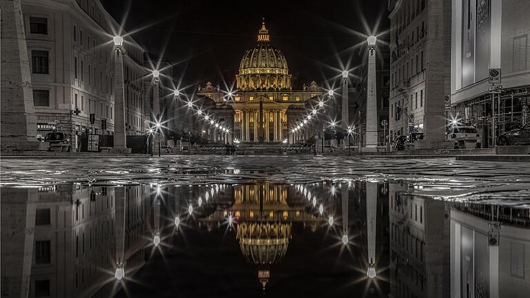 Beispiel für ein beeindruckendes Foto: Der Petersdom in Rom.&nbsp;