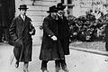 Kurt Eisner (vorne),&nbsp;der erste Ministerpräsident des Freistaates Bayern,&nbsp; wurde am 21. Februar 1919 auf dem Weg zum Landtag in München erschossen.