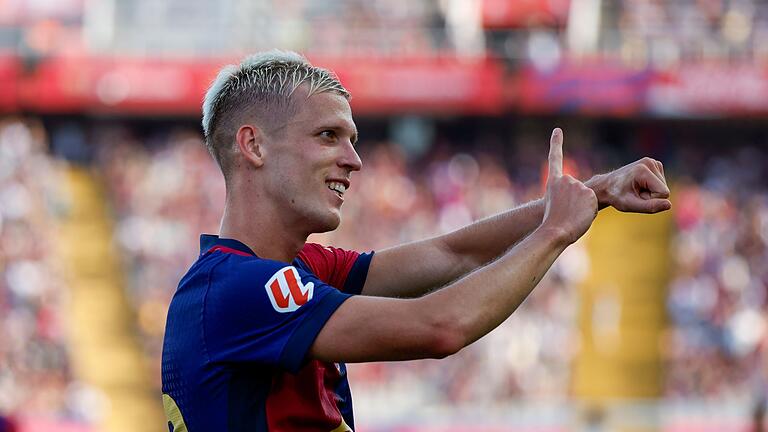 Dani Olmo - Der spanische Nationalspieler Dani Olmo ist einer der Leistungsträger des Teams von Hansi Flick. Dani Olmo - Der spanische Nationalspieler Dani Olmo ist einer der Leistungsträger des Teams von Hansi Flick.
