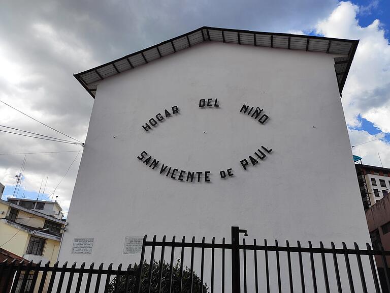 Das Kinderheim San Vicente de Paul, das von Nonnen geführt wird.