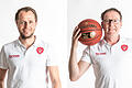 Dries Jennen (links) und Jochen Freier (rechts) sind nun die beiden Gesellschafter bei Basketball-Bundesligist s.Oliver Würzburg.