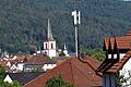 Im Stadtbild nicht zu übersehen: In Lohr gibt es bereits viele Sendeanlagen für den Mobilfunk, wie diese an der Steinfelder Straße in Sendelbach. Bestehende Anlagen werden auch für den Betrieb von 5G genutzt, aber die fünfte Mobilfunk-Generation stößt auf Bedenken.