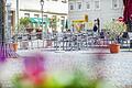 Der Frühling kommt, doch trotz des schönen Wetters ist an Außengastronomie auf dem Haßfurter Marktplatz nicht zu denken. Der Landkreis Haßberge hat derzeit eine Sieben-Tage-Inzidenz von über 250.