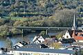 Mordprozess in Aschaffenburg: Von dieser Brücke zwischen Erlenbach und Wörth (Lkr. Miltenberg) sprang der 30-jährige Alex S. im Februar in den eiskalten Main und starb. Wurde er dazu gezwungen?