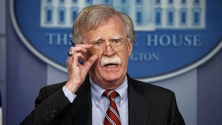 John Bolton - US-Sicherheitsberater John Bolton im Weißen Haus. John Bolton - US-Sicherheitsberater John Bolton im Weißen Haus.