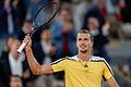 Alexander Zverev.jpeg       -  Der deutsche Alexander Zverev feiert seinen Sieg im Viertelfinale und zieht damit zum 4. Mal in Folge ins Halbfinale der French Open.