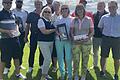 Charity-Turnier beim Golfclub Haßberge       -  Der Golfclub Haßberge richtete an Christi Himmelfahrt ein Charity-Turnier zu Gunsten der Deutschen Krebshilfe aus. Das geht aus einer Pressemitteilung des Vereins hervor. Demnach hätten die Teilnehmer einen Erlös von 715 Euro generiert. Unser Bild zeigt die Gewinner verschiedenen Klassen. Das waren (von links) Marco Schilling, Robert Schmitt, Michael Hofmann, Ingrid Lieberth, Simon Raithel, Matthias Ruppenstein, Karin Max, Renate Skoberla, Joachim Karl, Franz Nagler und Oliver Frank. (jre)