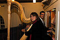 Auftakt der Kirchenmusikwoche: Mit Harfe und Orgel verzauberten Julia Rosenberger und Reiner Gaar das Publikum beim ersten Abendkonzert der Kirchenmusikwoche in der evangelischen Erlöserkirche.