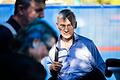 Landtagswahl in Brandenburg – Wahlparty AfD       -  Hans-Christoph Berndt kommt zur Wahlparty der AfD.