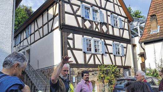 Geschichte zum Anfassen: In diesem Fachwerkensemble lebte im 16. Jahrhundert ein reicher Frammersbacher Fuhrmann. Geschichte zum Anfassen: In diesem Fachwerkensemble lebte im 16. Jahrhundert ein reicher Frammersbacher Fuhrmann.