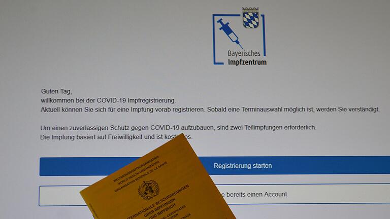 Über das Impfportal des Freistaats Bayern sollen sich Impfwillige registrieren. Viele ältere Menschen aber beklagen das aus ihrer Sicht komplizierte Verfahren. Über das Impfportal des Freistaats Bayern sollen sich Impfwillige registrieren. Viele ältere Menschen aber beklagen das aus ihrer Sicht komplizierte Verfahren.