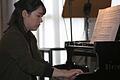 Yui Takahashi beim Abschlusskonzert des Mozartlabors im Kaisersaal der Residenz