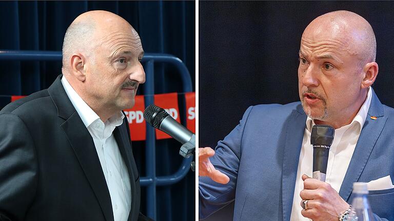 Bernd Rützel (links) und Alexander Hoffmann (rechts) konnten sich ihr Mandat für eine weitere Legislaturperiode sichern (Archivfotos). Bernd Rützel (links) und Alexander Hoffmann (rechts) konnten sich ihr Mandat für eine weitere Legislaturperiode sichern (Archivfotos).