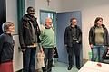 Abbé Etienne Ndéné Ndong, Direktor der Caritas in der Diözese Kaolack, zu Besuch im Klassenzimmer an unserer Landwirtschaftsschule Schweinfurt.
