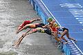 Paris 2024 - Triathlon       -  Auf den Mixed-Wettbewerb am Montag hatten die belgischen Triathletinnen und Triathleten verzichten müssen.