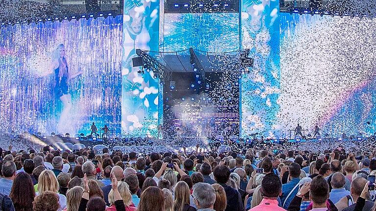 40 000 Fans waren nach Nürnberg zu Helene Fischer gekommen.