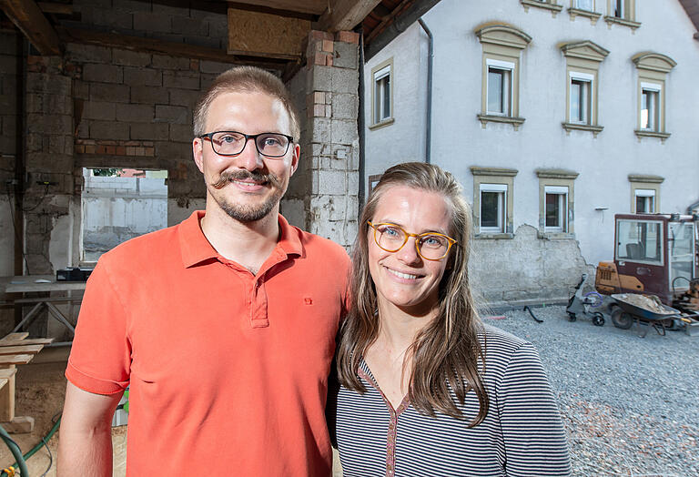 Erhalten statt abreißen ist das Motto der Bauherren Frank und Isabell Ebner.