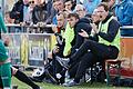 Markus Köhler (vorne) steht als Trainer des TSV Karlburg vor seinen letzten zwölf Ligaspielen, bevor er das Amt nach der Saison abgibt.