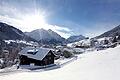 Kanzelwand und Fellhorn       -  Im Skigebiet rund um Kanzelwand und Fellhorn kann man auf der Piste die deutsch-österreichische Grenze passieren.