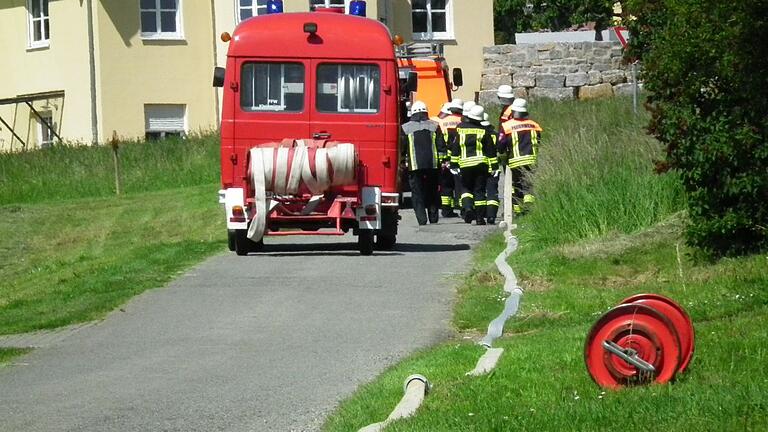 Am Wochenende feierte die Freiwillige Feuerwehr ihr 150.Gründungsfest. 
Am Samstag mit einer Großübung zum Riedbacher Gemeindefeuerwehrtag mit Ehrenabend und am Sonnntagvormittag beim Zeltgottesdienst die Segnung der neuen Motorspritze.