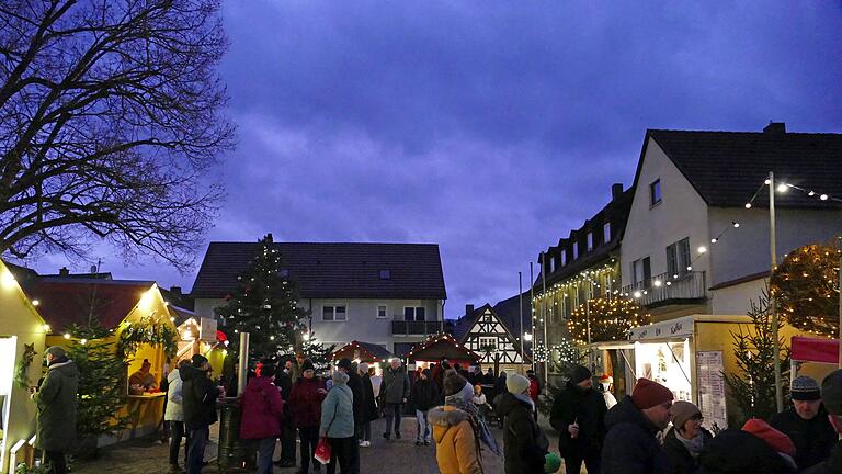 Auch in diesem Dezember ist wieder eine 'GlühWeihnacht' in Thüngen geplant (Archivfoto).