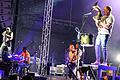 Traditionelle Blasmusik trifft moderne Beats: Der Auftritt der Schweizer Band 'Fäaschtbänkler' in der Eventhalle in Geiselwind war mit 3500 Gästen ausverkauft.