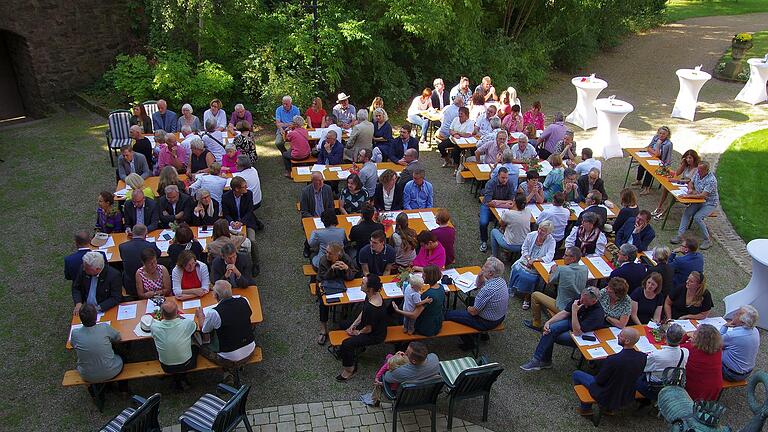 Kulturempfang des Bezirks Unterfranken auf Schloss Aschach       -  Kulturempfang des Bezirks Unterfranken auf Schloss Aschach