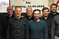 Der neue Vorstand des TSV (von links): Roland Neuhöfer, Markus Rappelt, Michael Busch, Thomas Schmitt, Hannes Herold, Florian Dietz, Holger Ratzke und Michael Oßwald. Es fehlt Daniel Schütz.