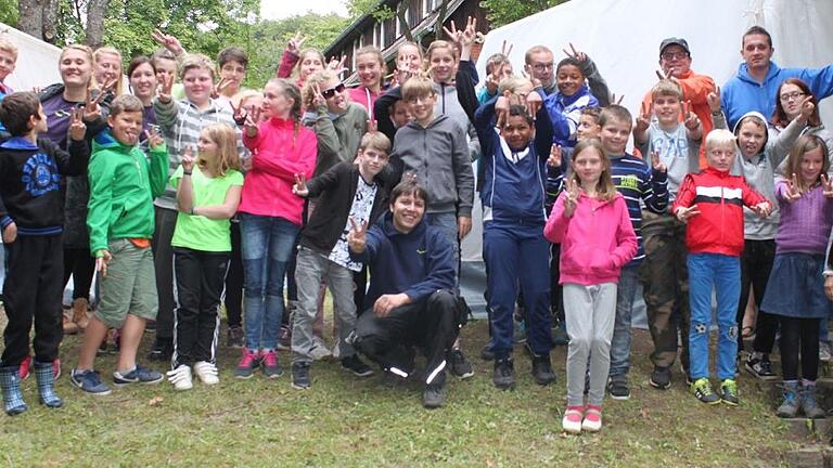 Die Freizeit im Feriencamp auf der Bauersberg in der Rhön im letzten Jahr 2016.