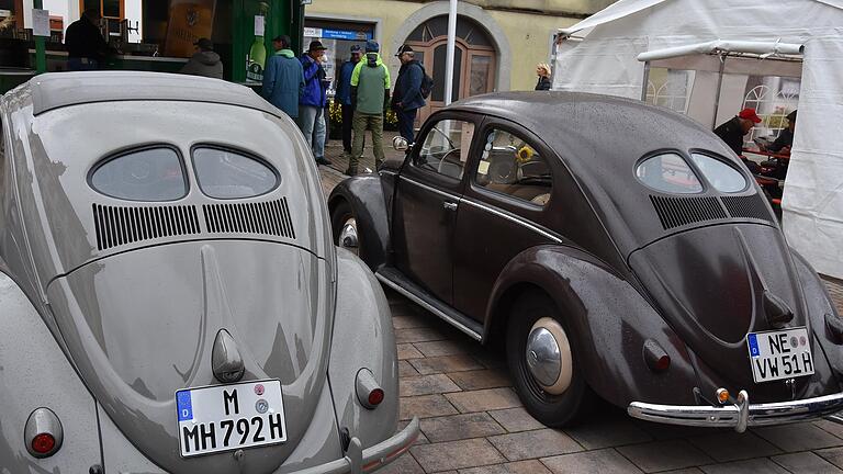 Das ist ihr Markenzeichen: Die 'Brezelfenster' des VW-Käfer