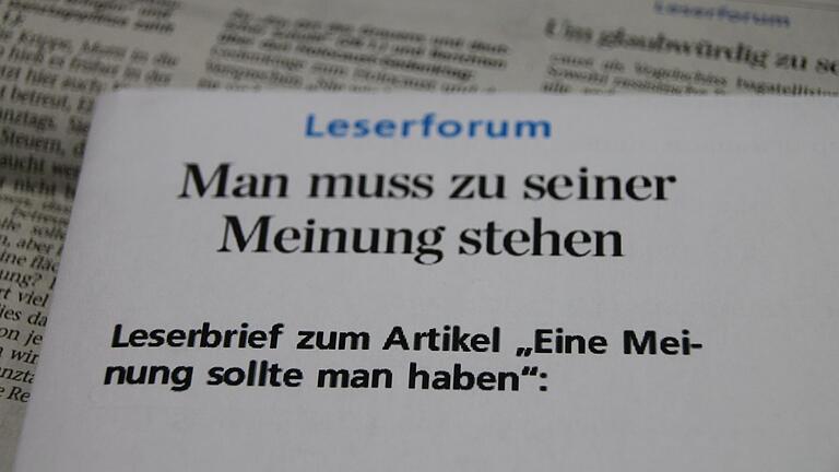 Leserforum:&nbsp;Wertschätzung muss in den Fokus rücken