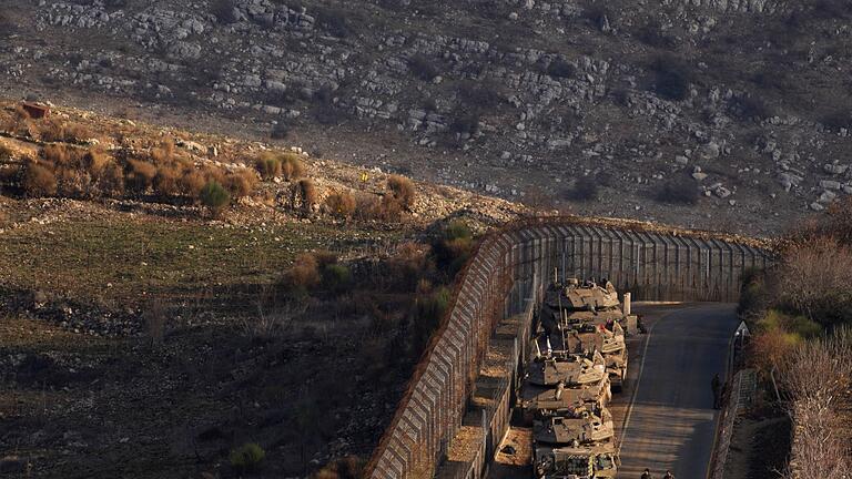 Nach Sturz des syrischen Regimes - Israel - Israel erklärt ein wichtiges Abkommen mit Syrien über eine Pufferzone auf den Golanhöhen für faktisch beendet. Nach Sturz des syrischen Regimes - Israel - Israel erklärt ein wichtiges Abkommen mit Syrien über eine Pufferzone auf den Golanhöhen für faktisch beendet.