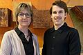 Die Grundschule Schwanfeld begrüßte ihren neuen Konrektor. Im Bild: Margot Köhler-Tanzberger und Marius Mayer&nbsp;