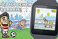 Das Handygames-Spiel für Sonys neue SmartWatch 3: &bdquo;Super Party Sports Football&ldquo;.